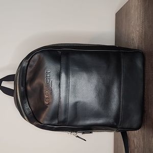 COACH Men's Leather Backpack